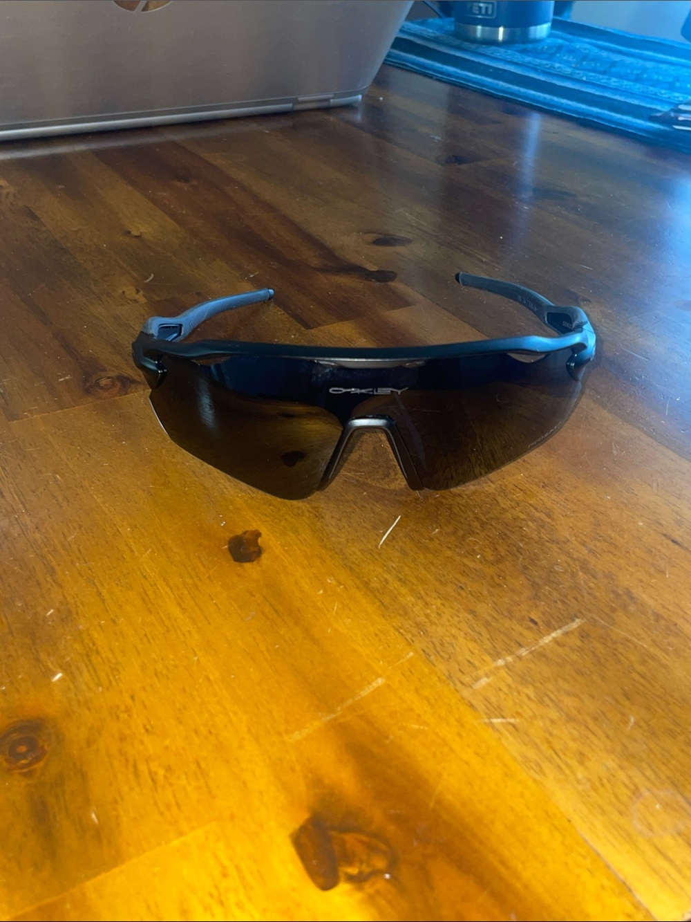 Oakley radar Black Wraparound Sport Sunglasses
